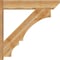 Ekena Millwork Balboa Slat Rough Sawn Outlooker, Western Red Cedar, 8"W x 40"D x 40"H OUT08X40X40BOA06RWR - alternate 4